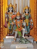 Shri Radha-Krishna Dev and Shri Hanumanji